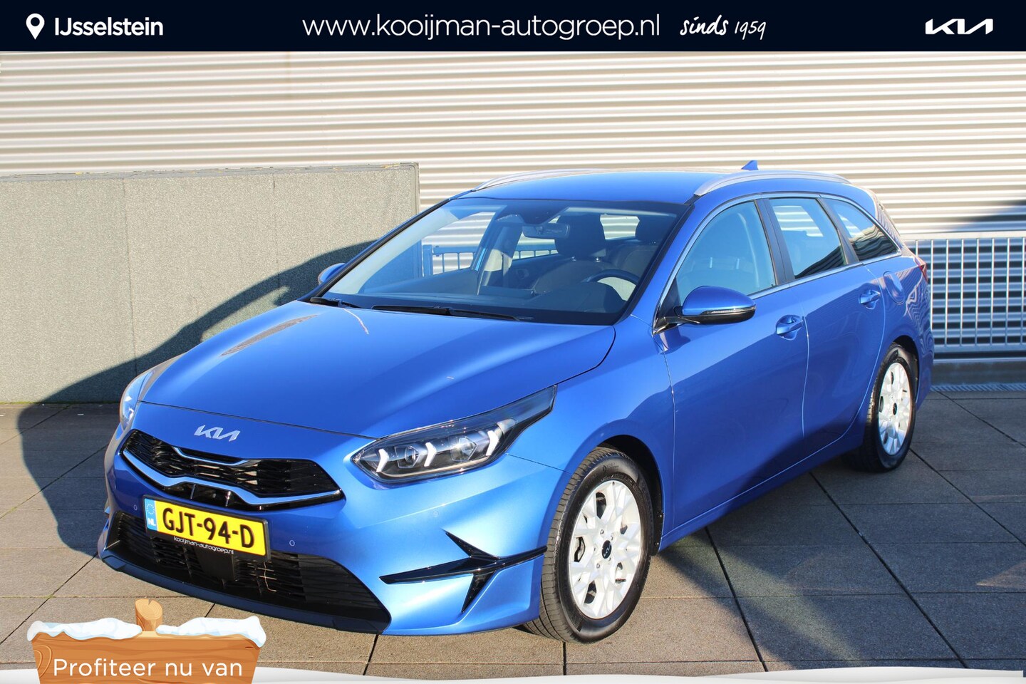 Kia Cee'd Sportswagon - Ceed 1.5 T-GDi DynamicLine NAVI / PARKEERSENSOREN / ACHTERUITRIJCAMERA - AutoWereld.nl