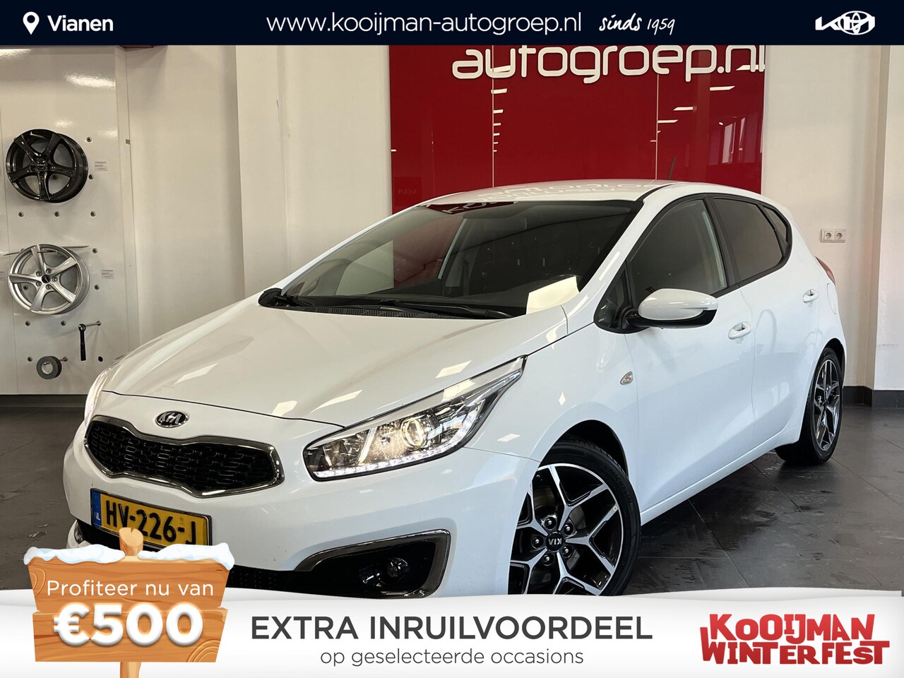 Kia Cee'd - 1.6 GDI First Edition 17" Privacy Glass, mooie luxe auto - AutoWereld.nl