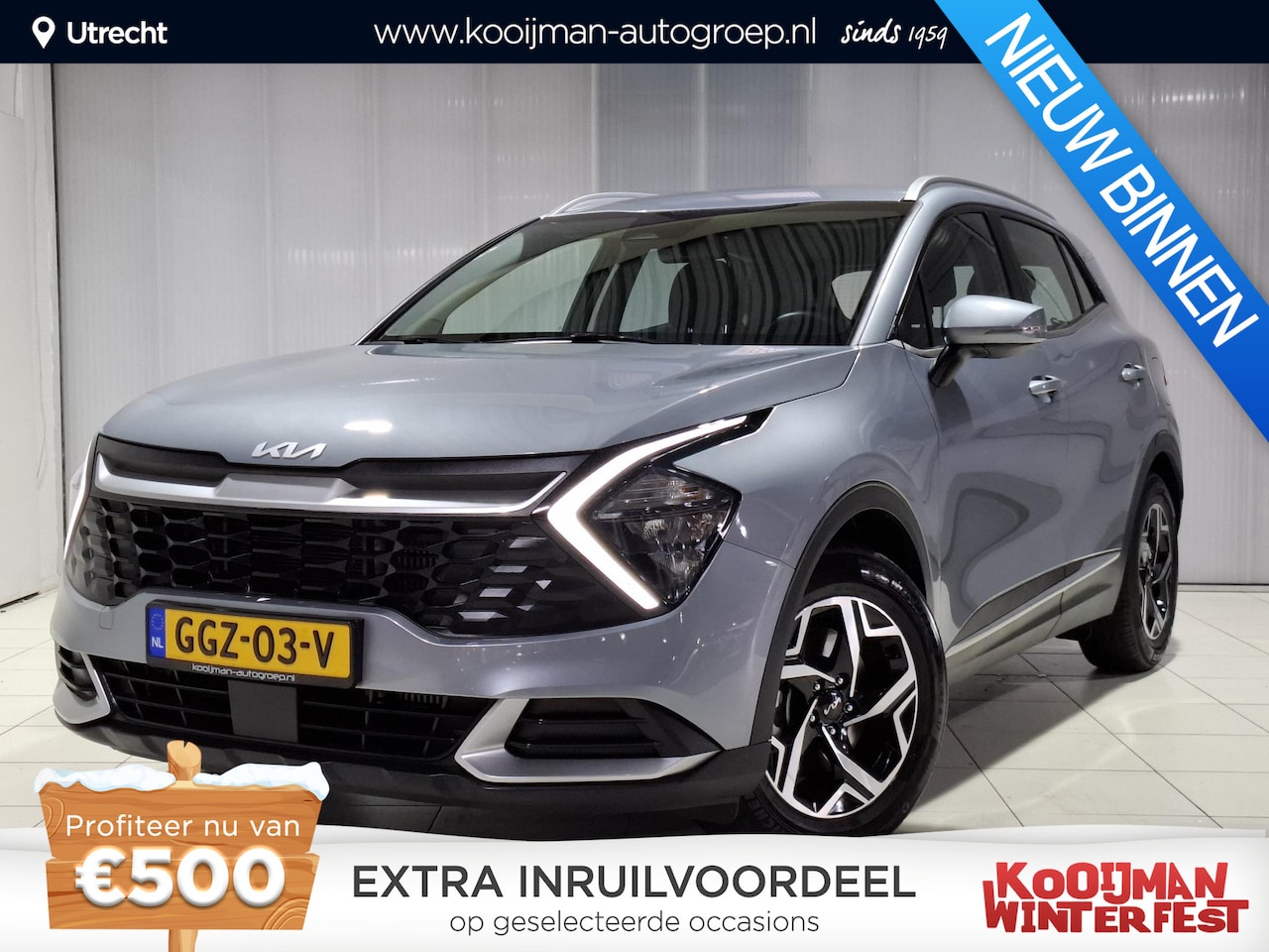 Kia Sportage - 1.6 T-GDi MHEV ComfortLine Incl. Trekhaak, 1.510 Trekgewicht, Apple Carplay/Android Auto, - AutoWereld.nl