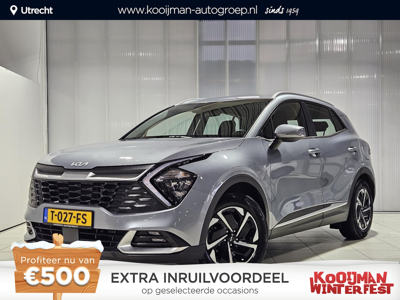 Kia Sportage - 1.6 T-GDi MHEV DynamicLine 1.6 T-GDi MHEV DynamicLine , Trekhaak, Navigatie, achteruitrijcamera,  Apple Carplay/Andro - AutoWereld.nl