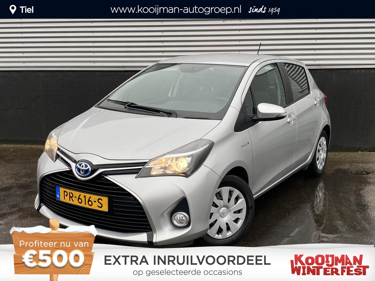 Toyota Yaris - 1.5 Hybrid Trend Automaat, achteruitrij camera, cruise control, elektr. climate control, n - AutoWereld.nl