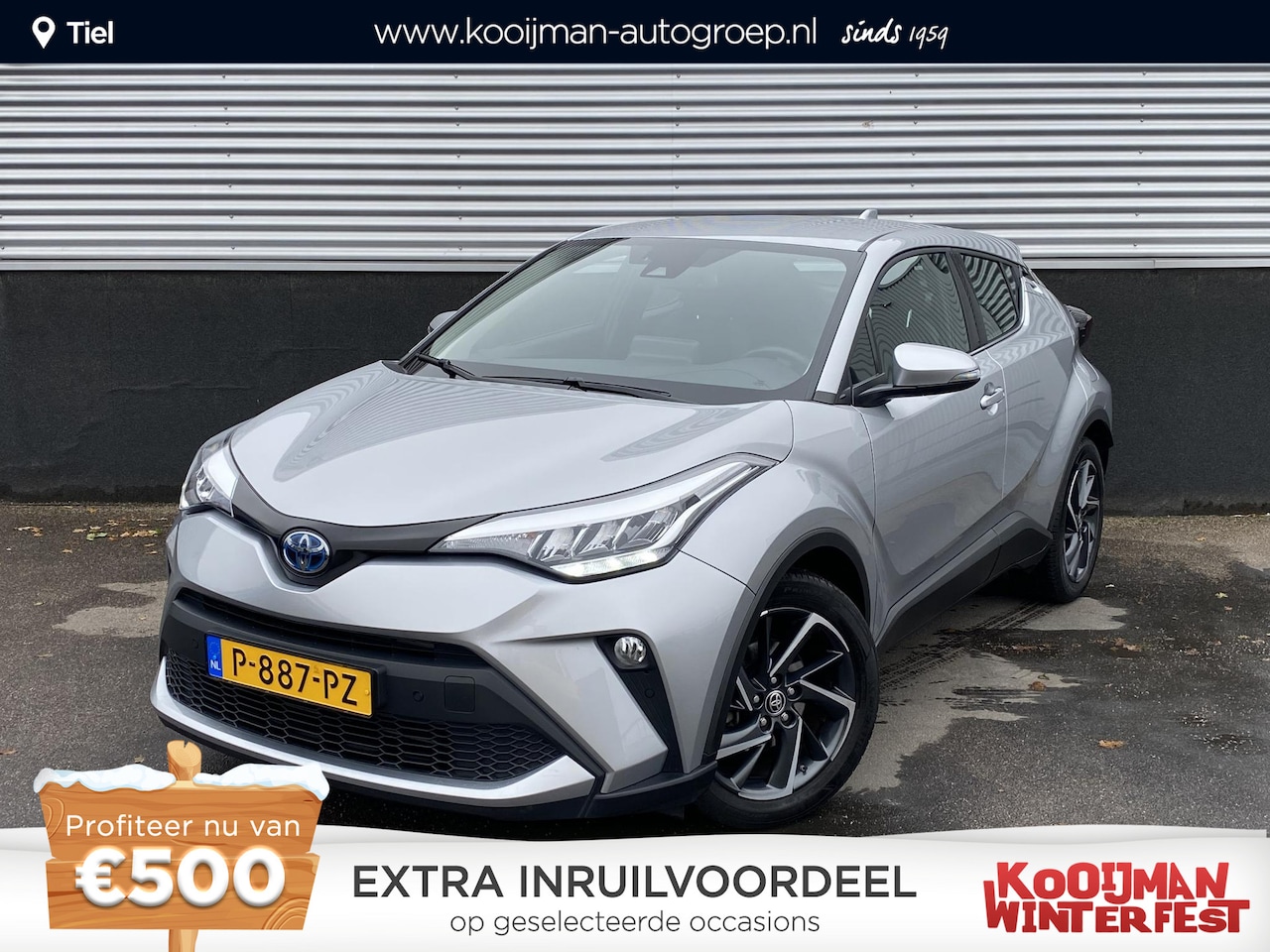Toyota C-HR - 2.0 Hybrid Dynamic 180PK! NL-auto! Keyless, navigatie, Apple CarPlay/Android Auto, achteru - AutoWereld.nl