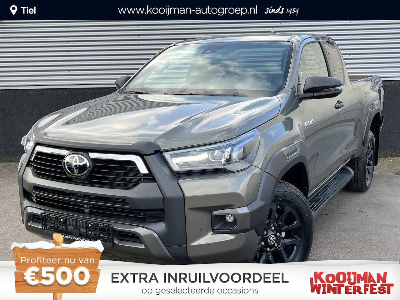 Toyota HiLux - 2.8 D-4D Xtra Cab Invincible Automaat Nieuwe Hilux uit voorraad leverbaar - AutoWereld.nl