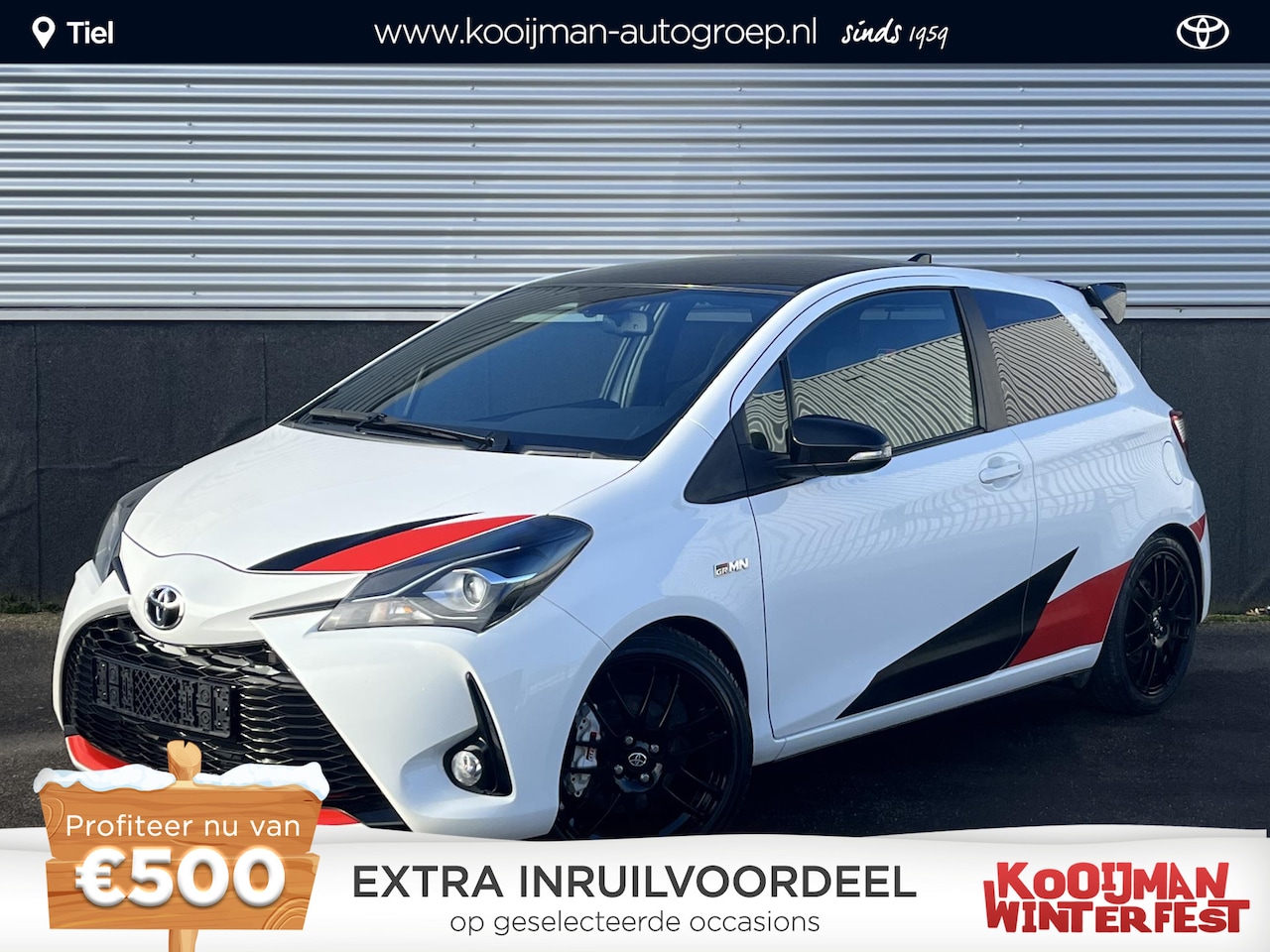 Toyota Yaris - 1.8 GRMN Limited edition 212 PK GELIMITEERDE GRMN, Sportstoelen, Navigatie en garantie t/m - AutoWereld.nl