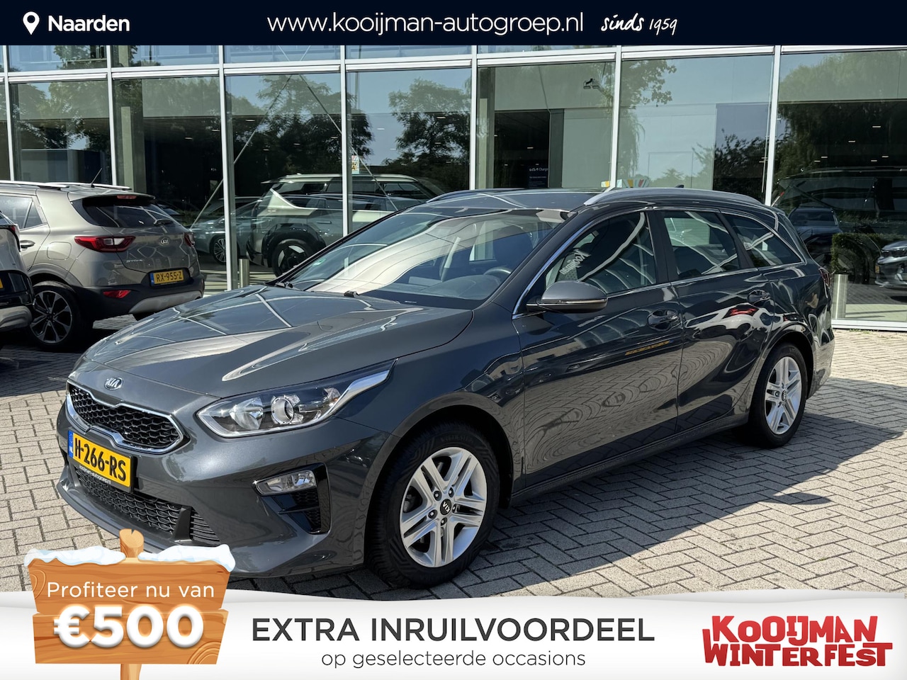 Kia Cee'd Sportswagon - Ceed 1.4 T-GDi DynamicLine Automaat|Lmv|Airco|Trekhaak|Trekgewicht 1410kg - AutoWereld.nl