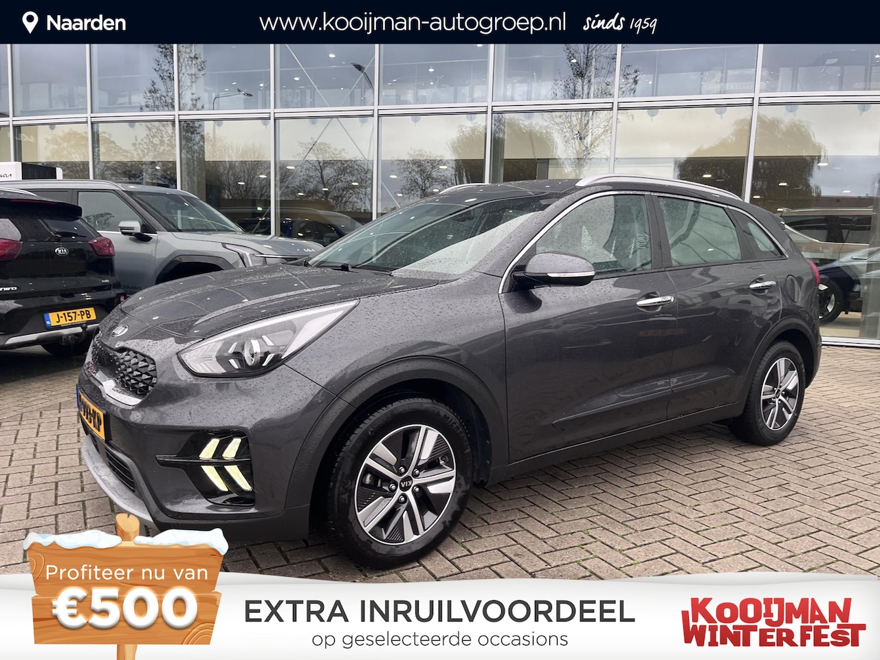 Kia Niro - 1.6 GDi Hybrid DynamicLine Navigatie|Camera|Cruise control| Dealer onderhouden!! - AutoWereld.nl