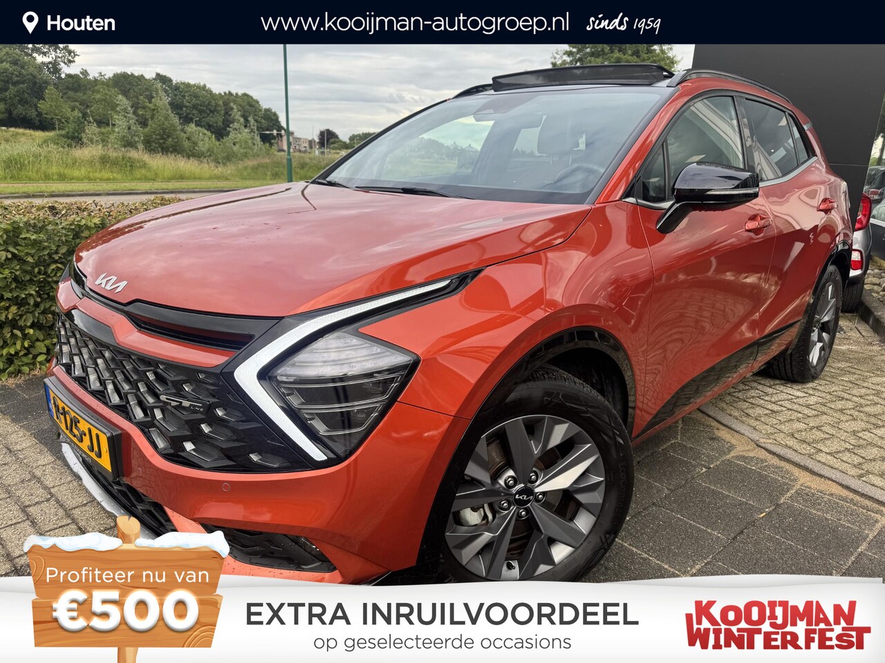 Kia Sportage - 1.6 T-GDi Hybrid GT-Line | Eerste Eigenaar | Dealeronderhouden | Unieke Kleur | Panoramada - AutoWereld.nl