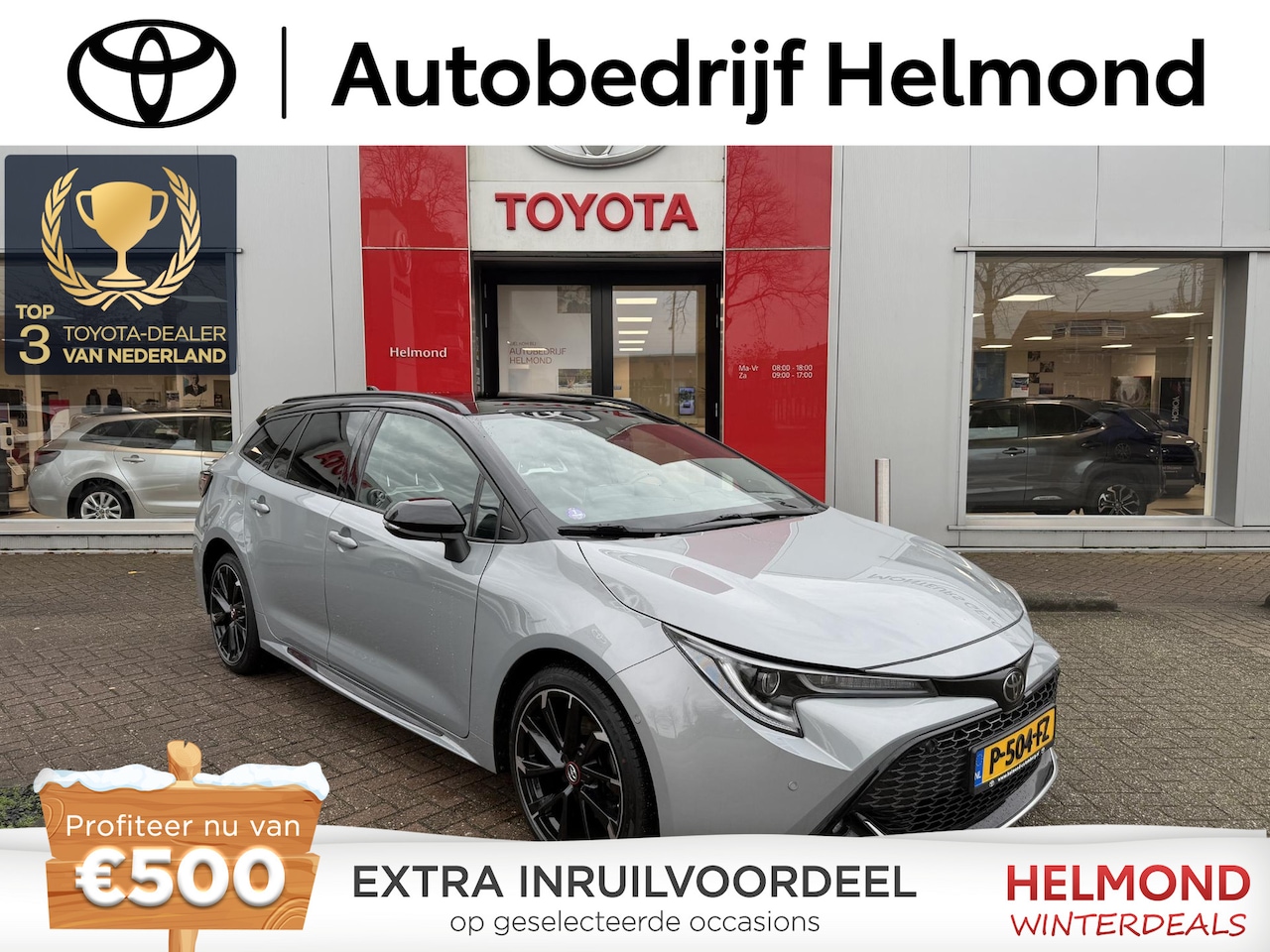 Toyota Corolla Touring Sports - 2.0 Hybrid GR-Sport Plus | Panoramisch schuif-/kanteldak - AutoWereld.nl