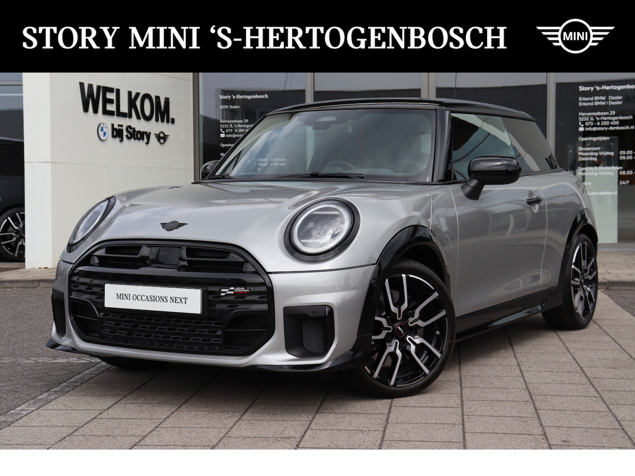MINI Cooper S - Hatchback Automaat / JCW / Pakket M / 18 inch JCW Lap Spoke 2-tone - AutoWereld.nl
