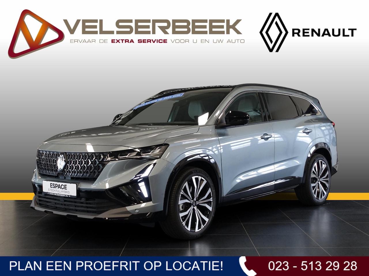 Renault Espace - E-Tech full hybrid 200 iconic 7p. *NIEUW/VOORRAAD* - AutoWereld.nl