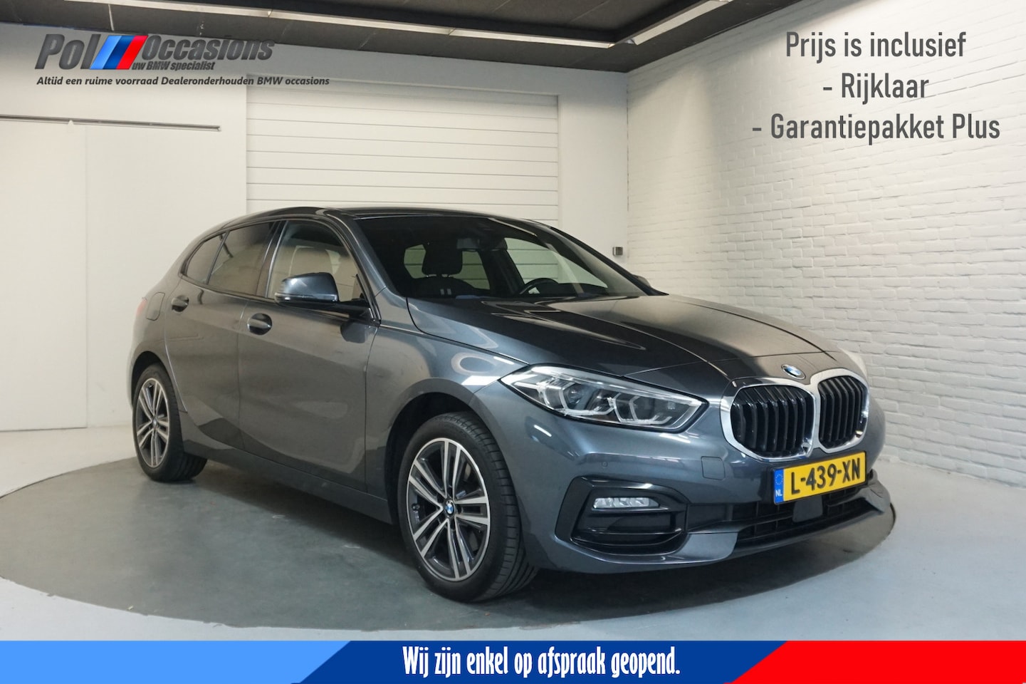 BMW 1-serie - 118i Sportline | APK 2jr! | Automaat | Carplay | DAB+ | - AutoWereld.nl