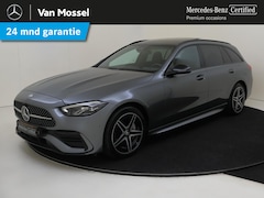 Mercedes-Benz C-klasse Estate - 300 e AMG Line Panoramadak / Nightpakket / Artico-Leder / Parkeercamera / Stoelverwarming