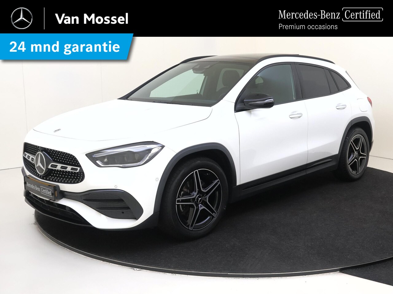 Mercedes-Benz GLA-Klasse - 200 Business Solution AMG / Panoramadak/ Night/ Sfeerverlichting/ Dodehoekdetectie - AutoWereld.nl