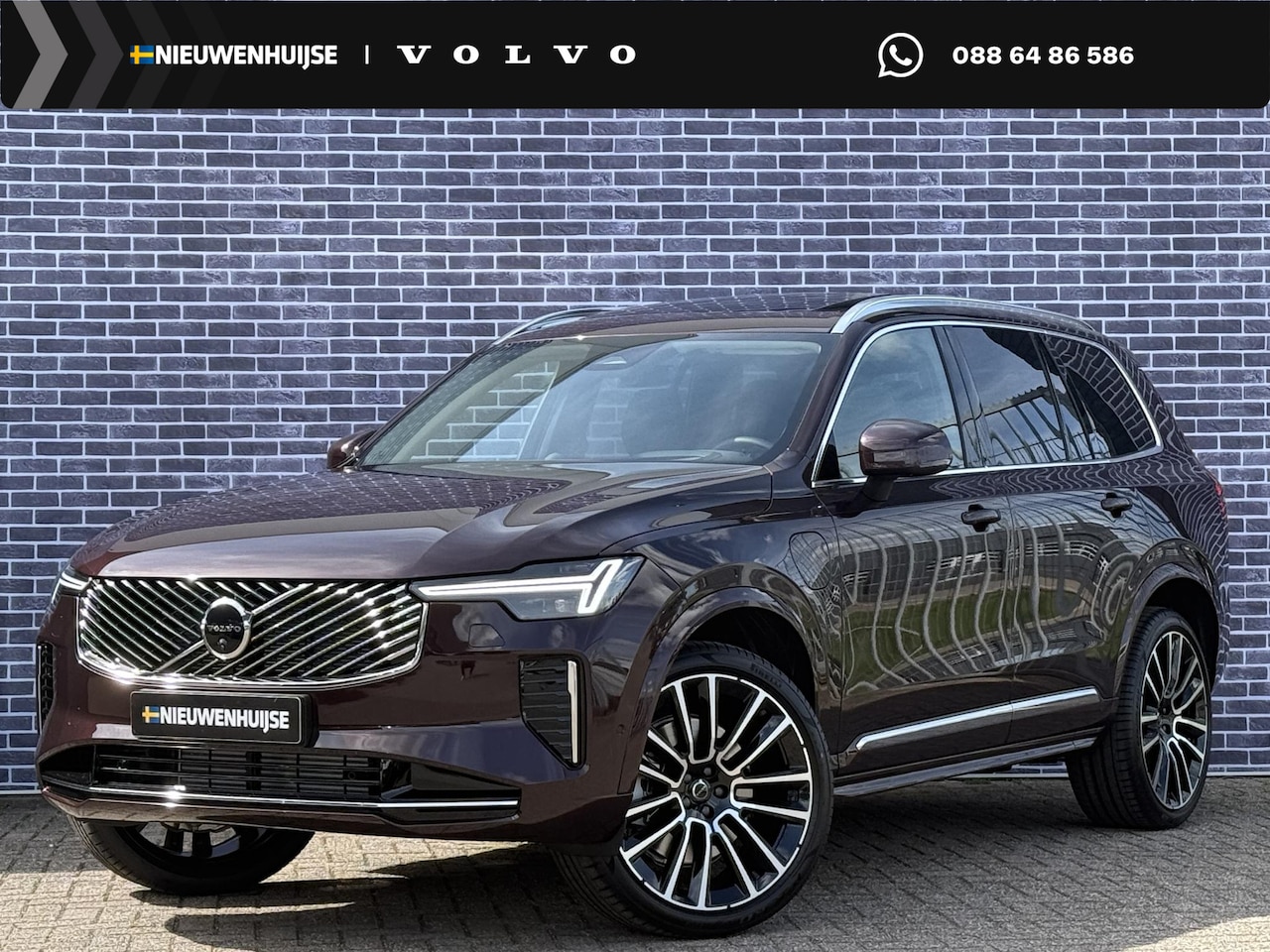 Volvo XC90 - 2.0 T8 Plug-in hybrid AWD Ultra Bright | Luchtvering | Bowers & Wilkins | 22'' | Gelaagd g - AutoWereld.nl