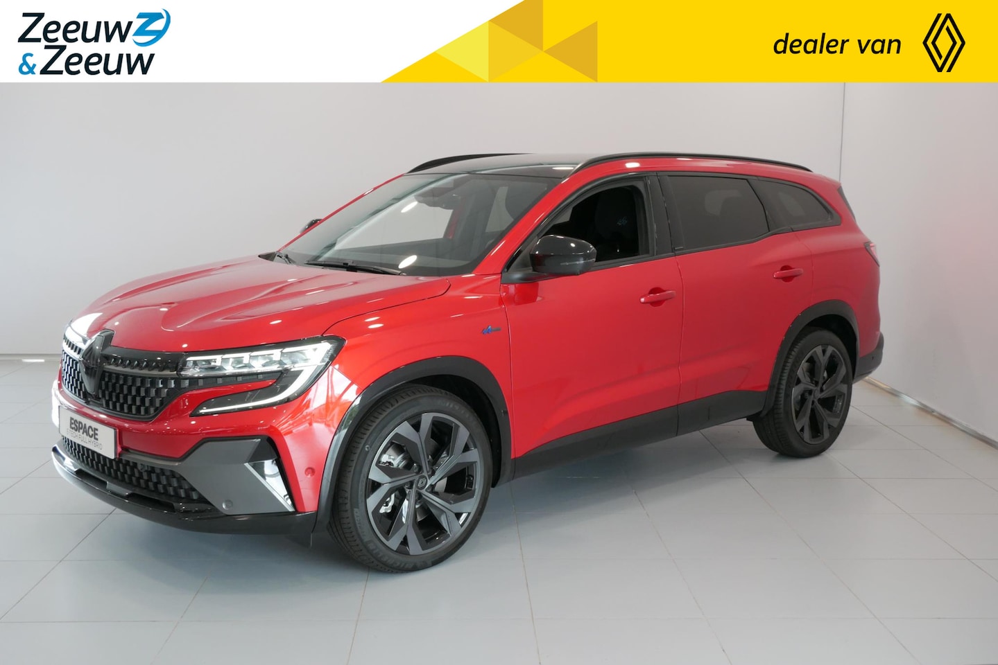 Renault Espace - E-Tech full hybrid 200 esprit Alpine 7p. Renault Espace E-Tech Hybrid 200 esprit Alpine 7p - AutoWereld.nl