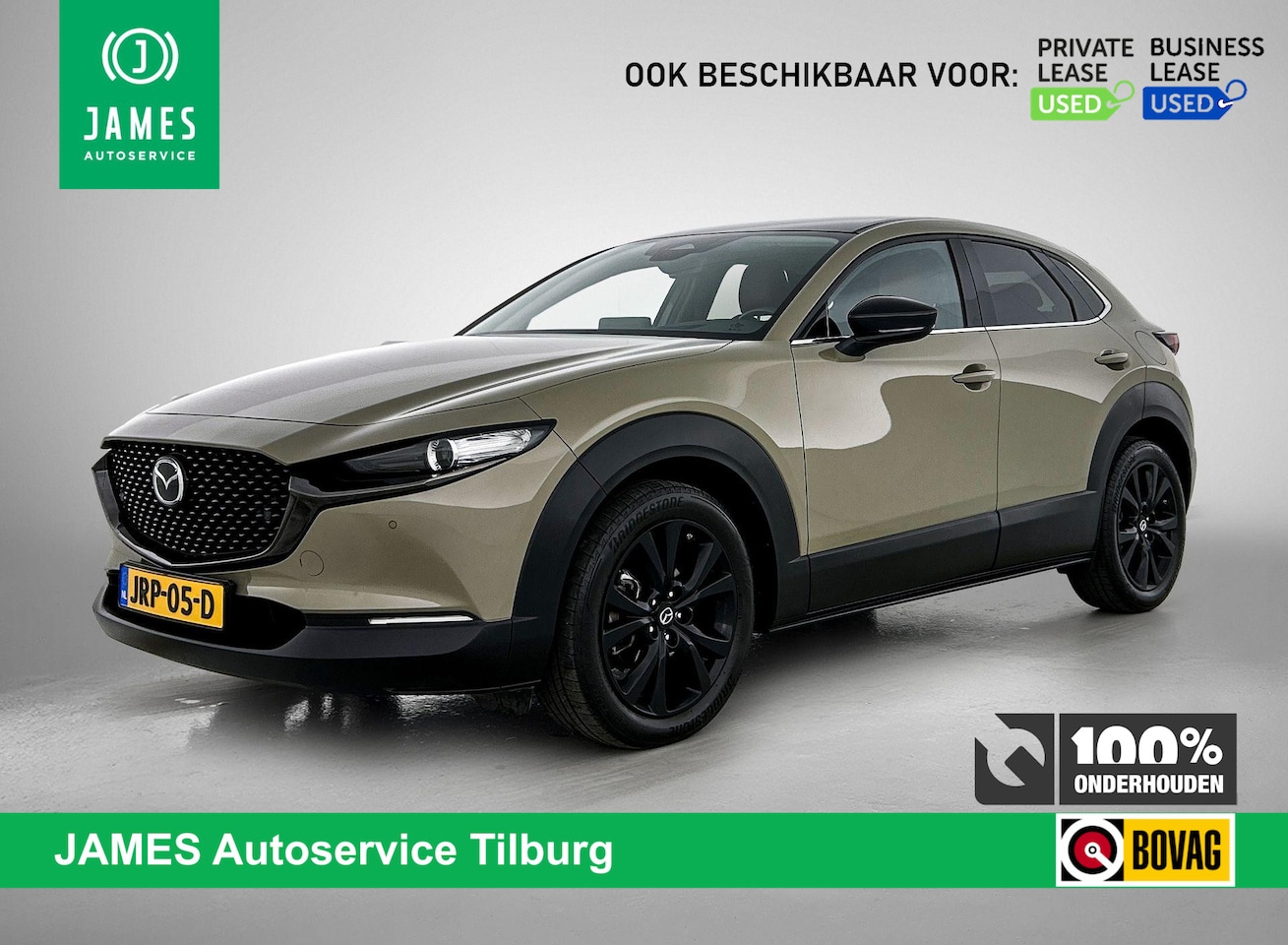 Mazda CX-30 - 2.0 e-SkyActiv-G M Hybrid TWO TONE Nagisa HEAD-UP | BOSE | EL.VERST.STOEL - AutoWereld.nl