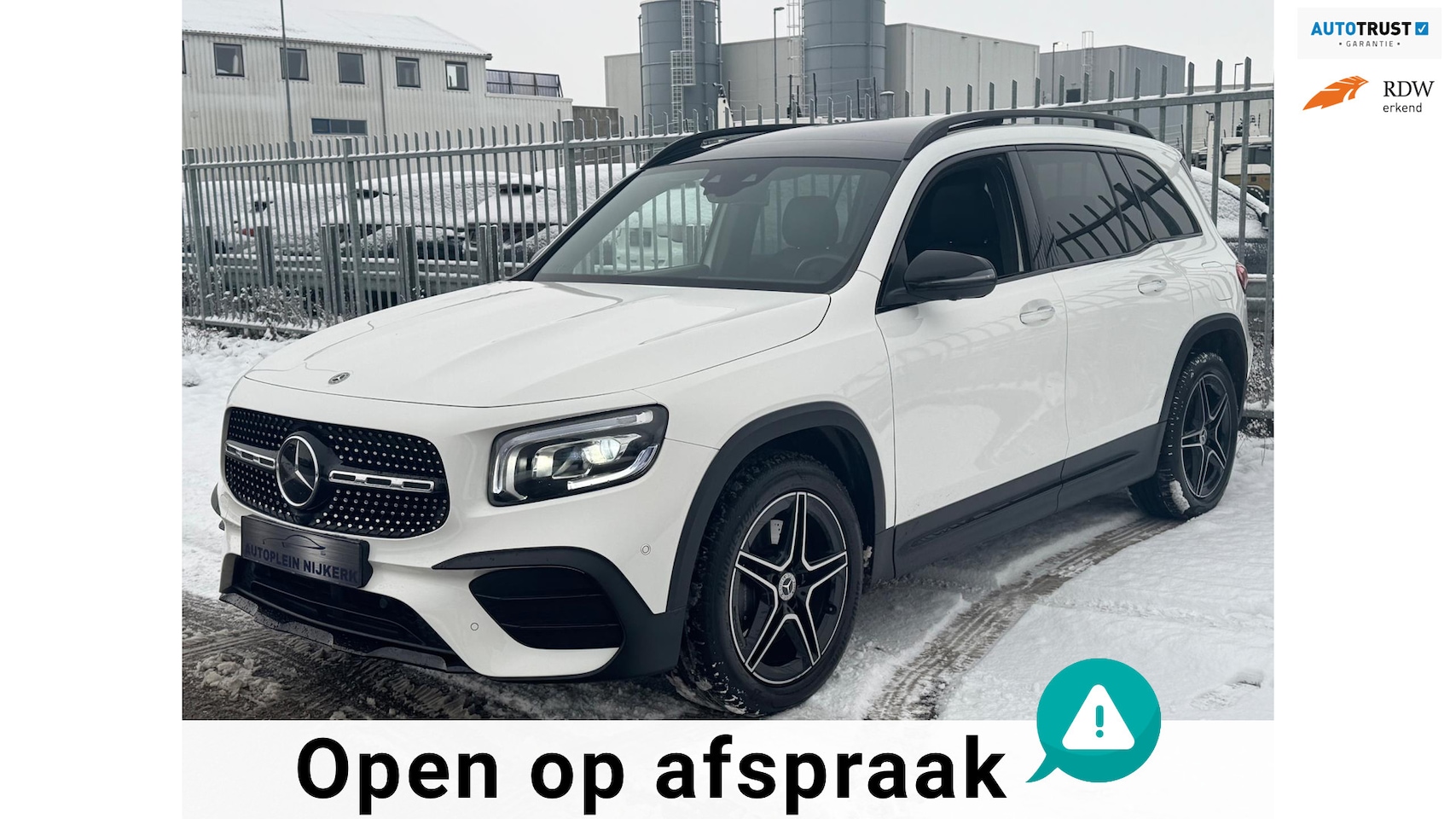 Mercedes-Benz GLB - 250 4MATIC Premium Panodak Burmester Memory Trekhaak GLB250 - AutoWereld.nl