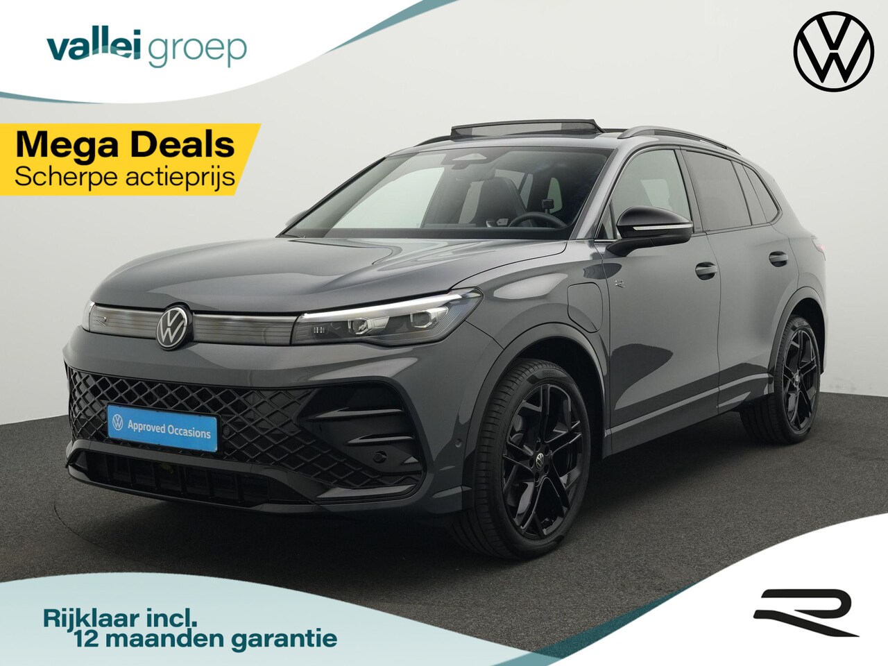 Volkswagen Tiguan - 1.5 eHybrid 272 pk DSG R-Line Edition | Panoramadak | Adaptief onderstel | Stuur-/stoelver - AutoWereld.nl