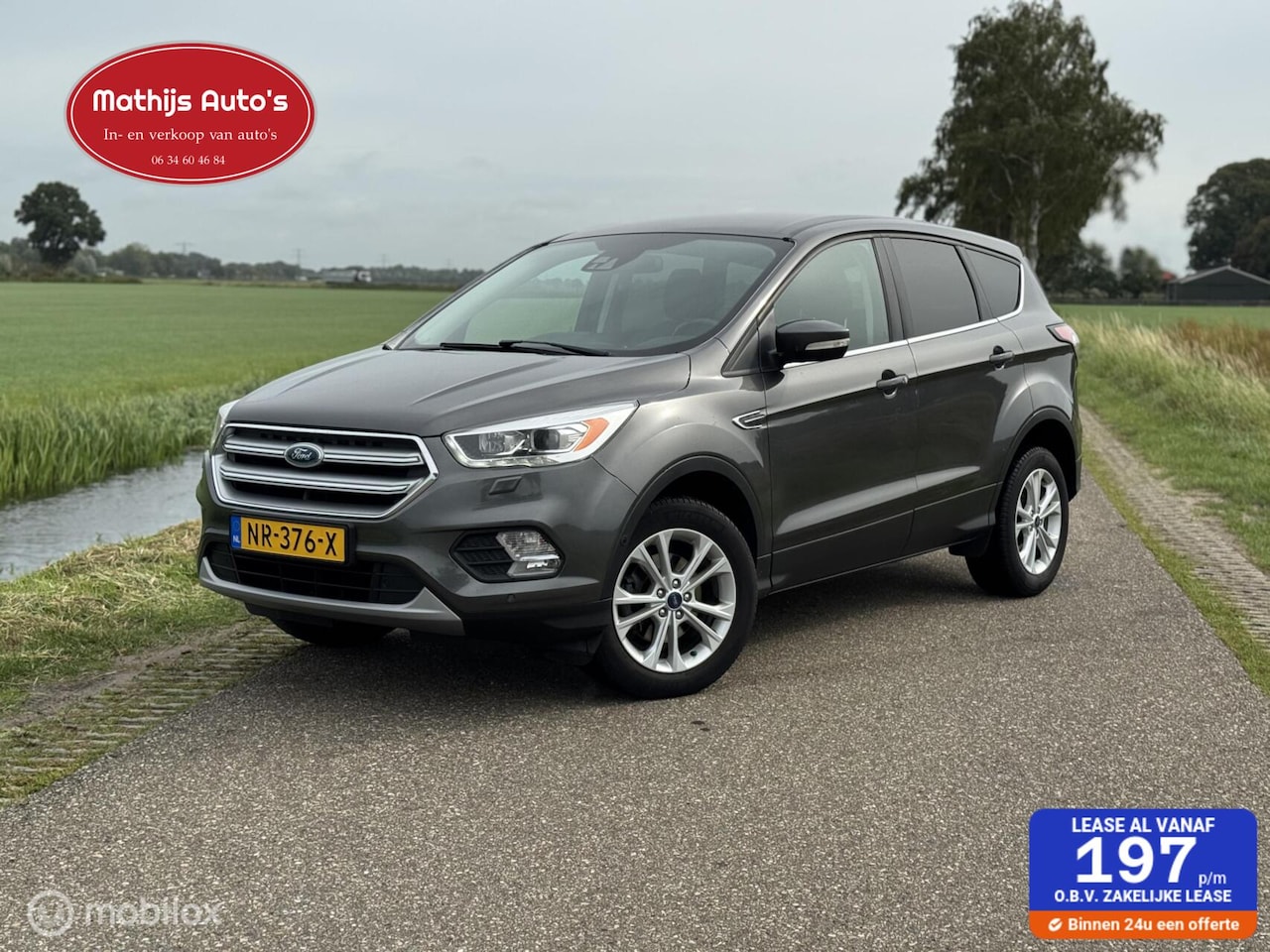 Ford Kuga - 1.5 EcoBoost Titanium Navi Climate Cruise Trekhaak! Goed onderhouden! - AutoWereld.nl