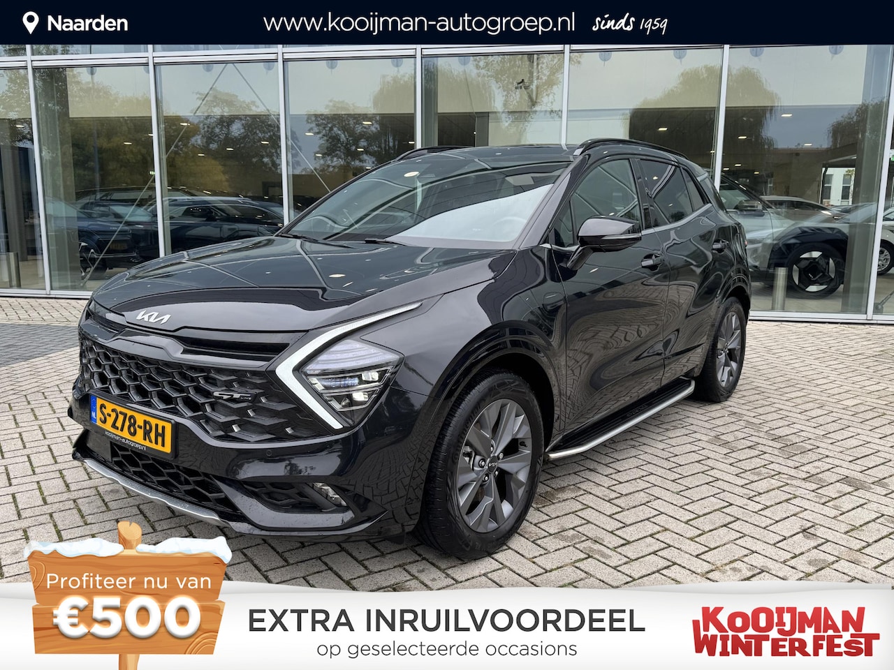 Kia Sportage - 1.6 T-GDi Hybrid GT-Line Nav|Lmv|Gt Line bekleding| 1e eigenaar|Dealer onderhouden!! - AutoWereld.nl