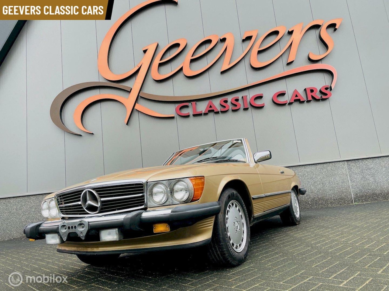 Mercedes-Benz SL-klasse Cabrio - W107 560SL AUTOMATIC - AutoWereld.nl