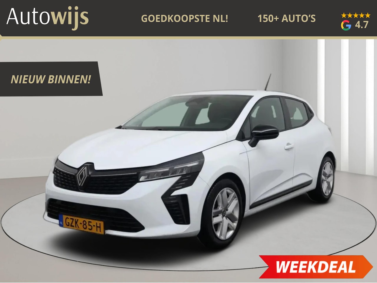 Renault Clio - 1.6 E-Tech Full Hybrid 145 evolution|NWE MODEL|CAMERA|AUT|CRUISE|DAB+ - AutoWereld.nl