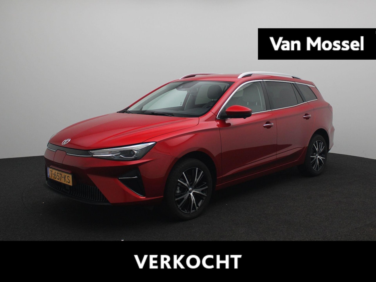 MG MG5 - Long Range Luxury 61kWh | Leder | Navi | 360 Camera | Apple CarPlay | Adaptive Cruise Cont - AutoWereld.nl