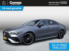 Mercedes-Benz CLA-Klasse - 180 Star Edition AMG | Matgrijs | Panoramadak | Night Pakket | Burmester Surround Sound |