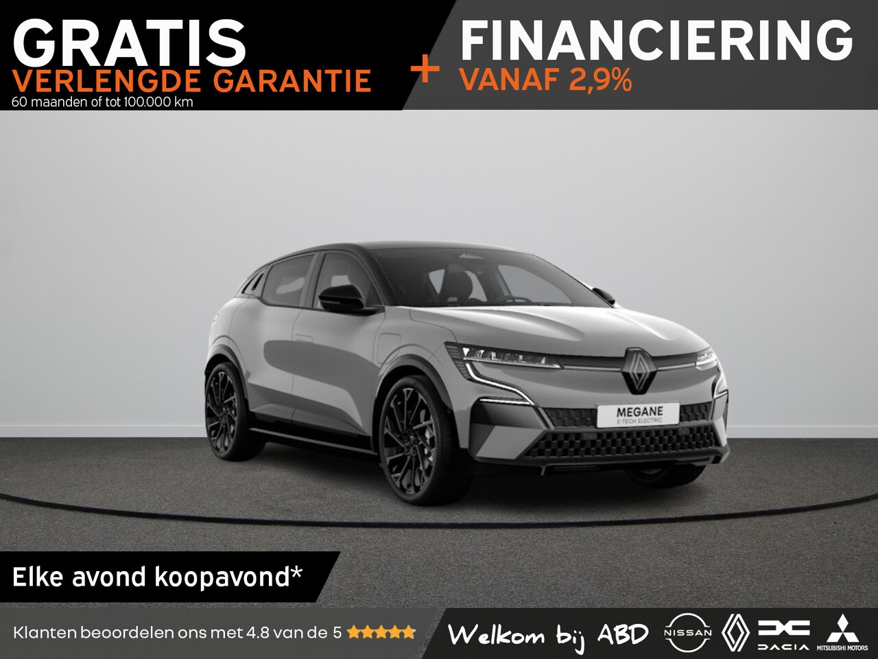 Renault Mégane E-Tech - Esprit Alpine Comfort range | Adaptive Cruise Control | Adaptive Vision LED koplampen met - AutoWereld.nl