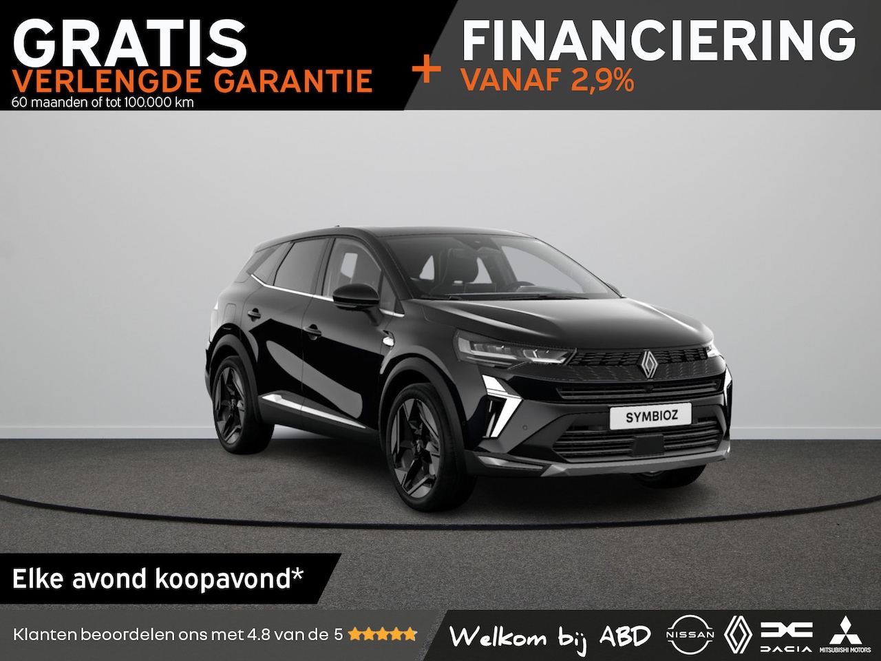 Renault Symbioz - Iconic Full hybrid | Achteruitrijcamera | Active driver assist | Elektrisch verwarmbare vo - AutoWereld.nl