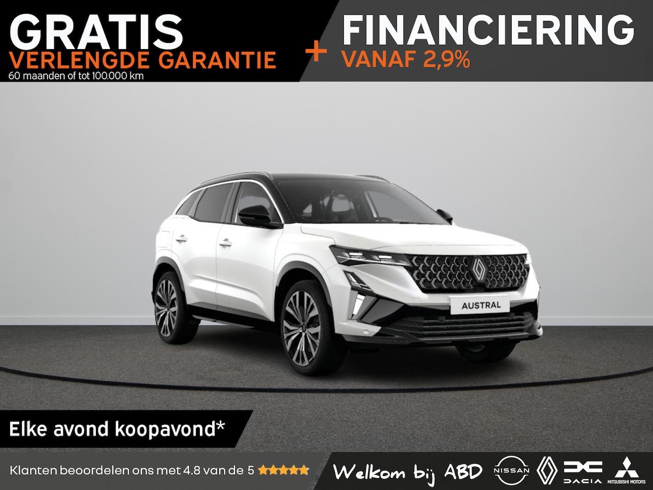 Renault Austral - Techno Hybrid 200 | Achteruitrijcamera | Adaptive Cruise Control | Blind Spot Warning - AutoWereld.nl