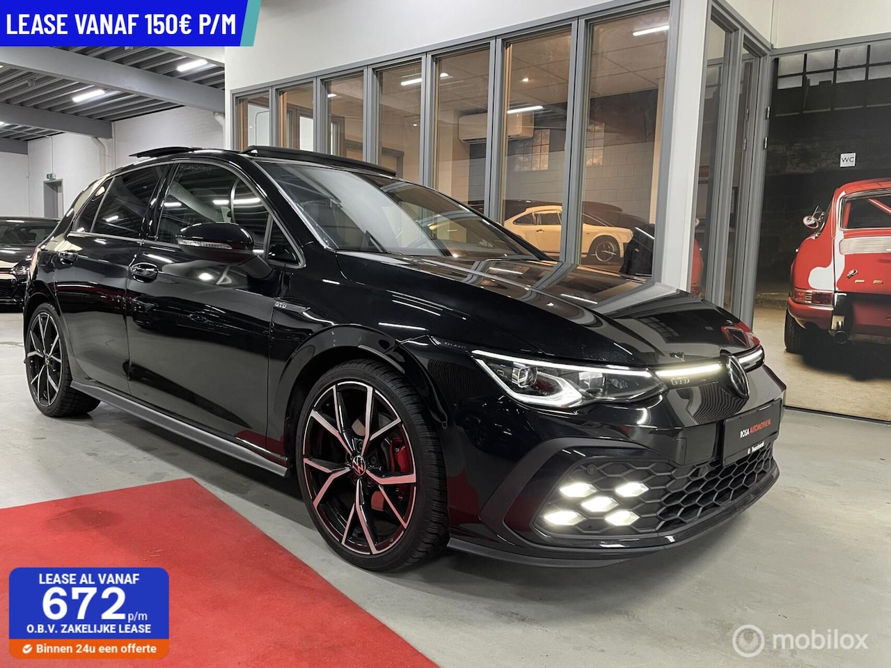 Volkswagen Golf - 2.0 GTD 2024 PANO ELEK STOELEN HEADUP LEER HARMAN KARDON STOELKOELING STOELVERW - AutoWereld.nl