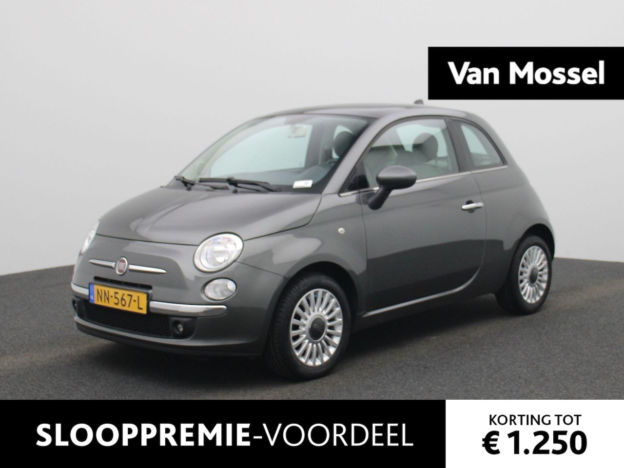 Fiat 500 - 1.2 Pop | PANORAMADAK | BLUETOOTH | AIRCO | PARKEERSENSOREN | - AutoWereld.nl