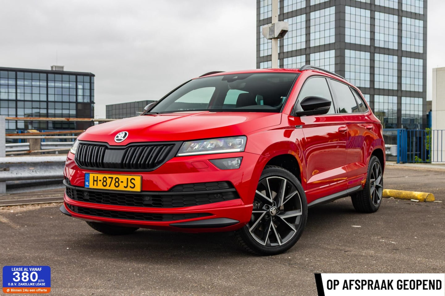 Skoda Karoq - 1.5 TSI Sportline Bus - Panoramadak - Canton - - AutoWereld.nl