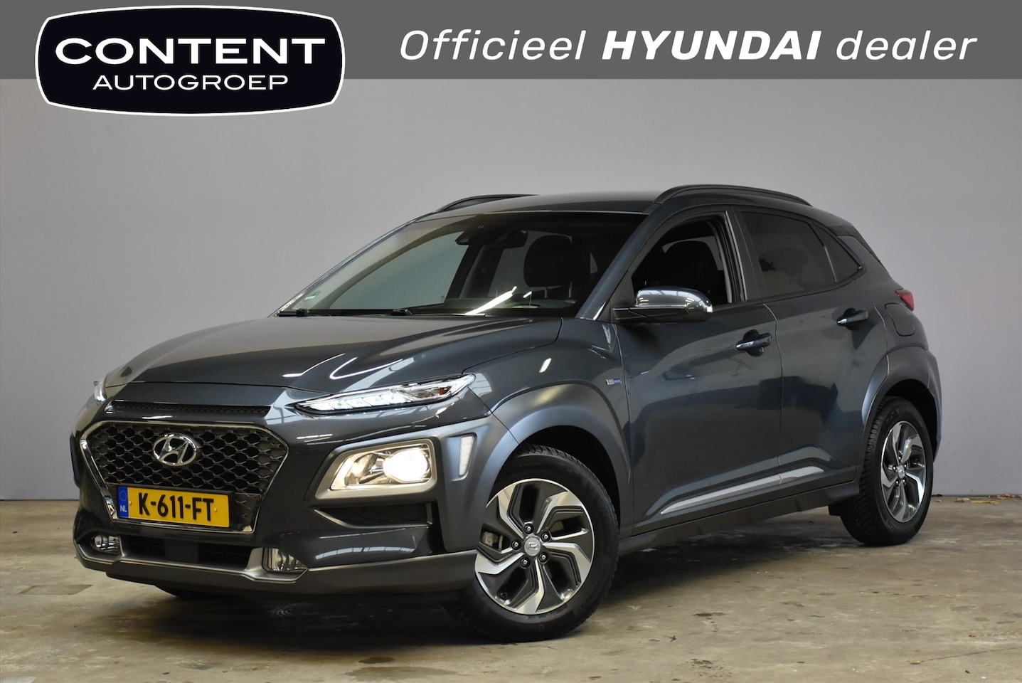 Hyundai Kona - 140pk Hybrid Fashion I Navi I Cruise I Clima I - AutoWereld.nl