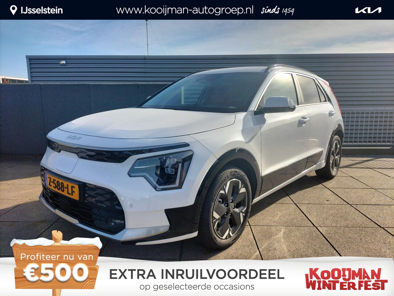 Kia Niro EV - Edition Advanced 64.8 kWh GRATIS WINTERBANDEN Navigatie / Camera / Leder - AutoWereld.nl