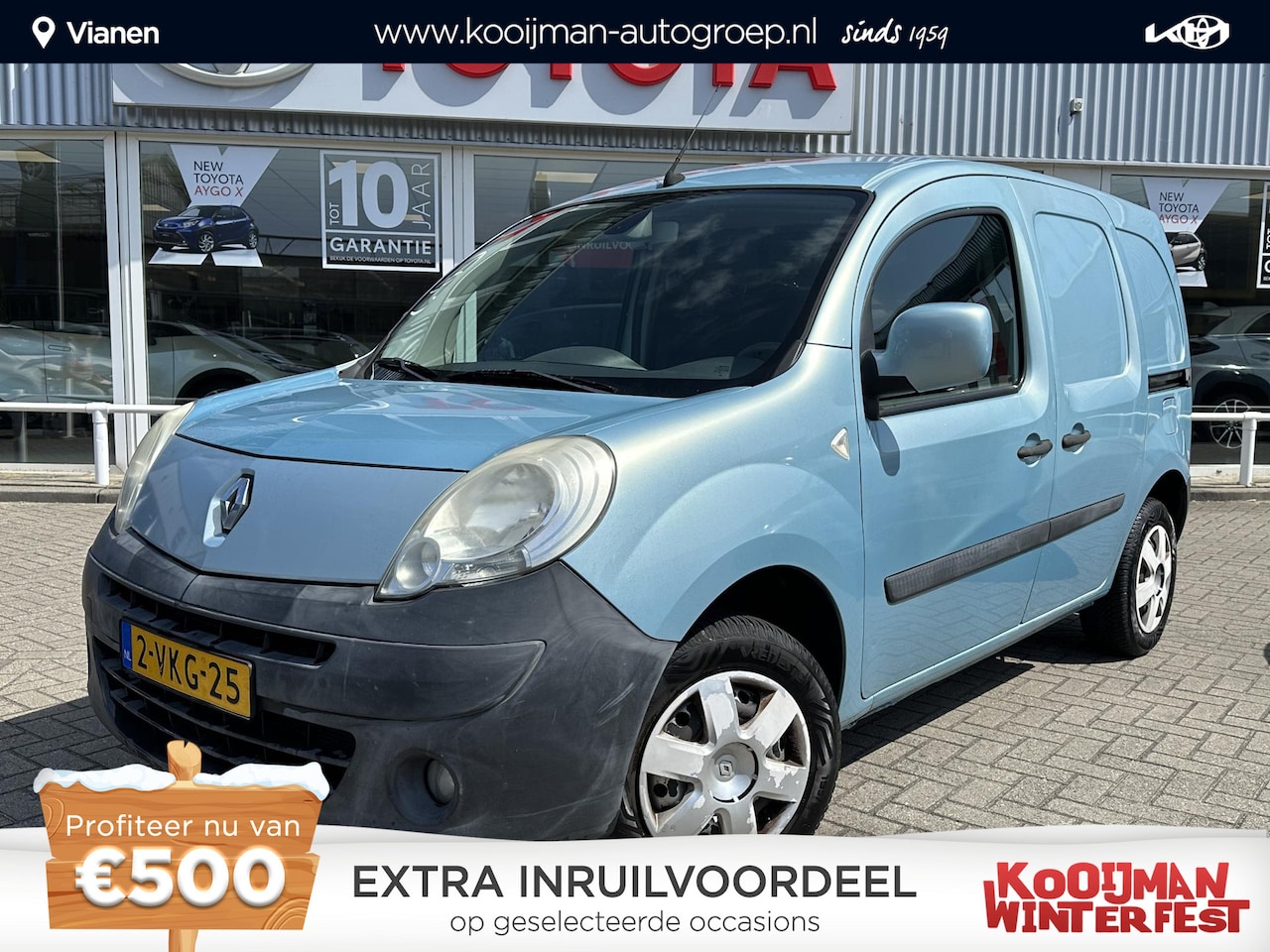 Renault Kangoo Express - 1.6-16V Express Tech Line Mindervalidevoertuig, Handgas/rem, Scootmobiel/Tolstoel takel, A - AutoWereld.nl