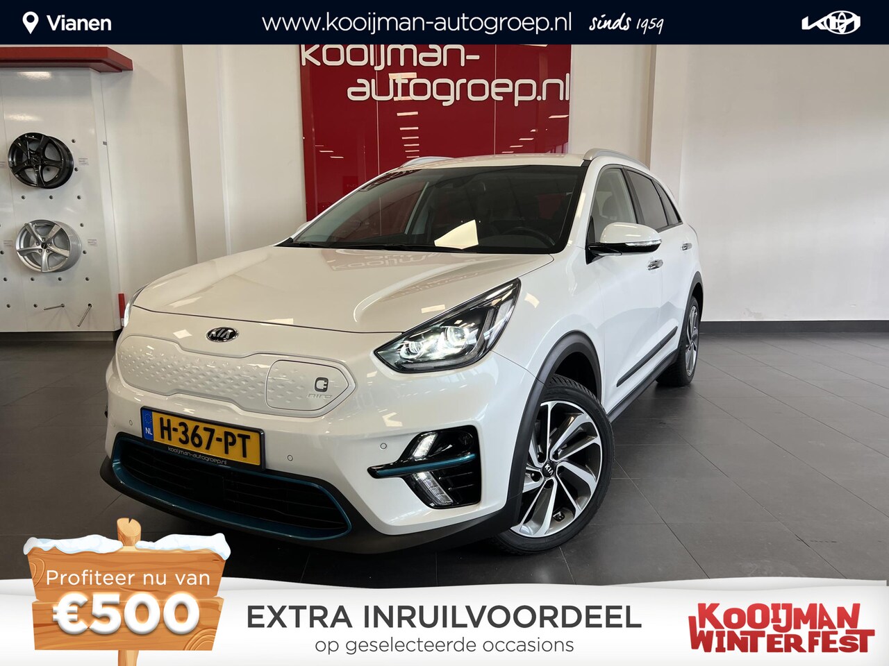 Kia e-Niro - ExecutiveLine 64 kWh Kia e-Niro ExecutiveLine 64kWh 18 inch, 8% bijtelling, BTW Auto - AutoWereld.nl