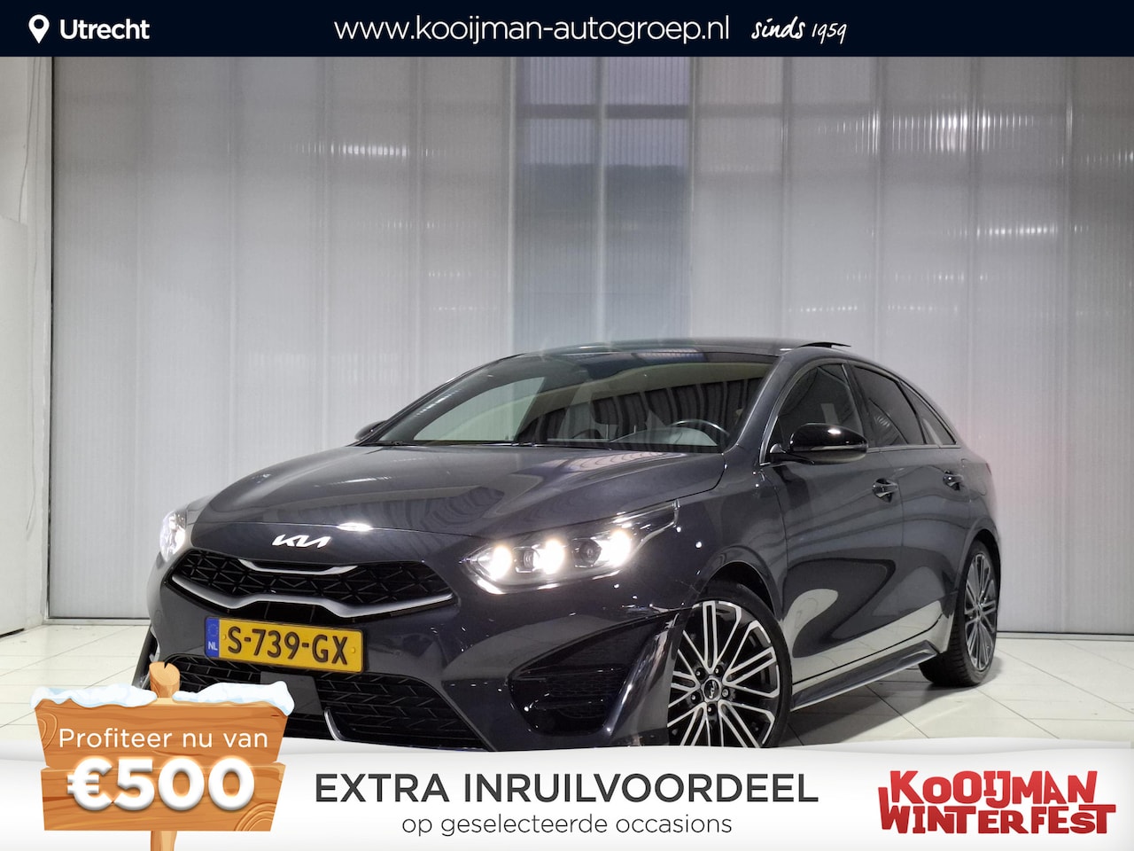 Kia Pro cee'd - 1.5 T-GDi GT-PlusLine AUTOMAAT, Schuifdak, elektrisch verstelbare bestuurdersstoel met ge - AutoWereld.nl