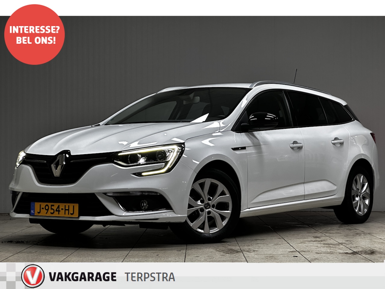Renault Mégane Estate - 1.3 TCe Limited /Trekhaak! /Keyless /Apple + Android /DAB+! /Navi /Climat /Cruise /Elek. p - AutoWereld.nl