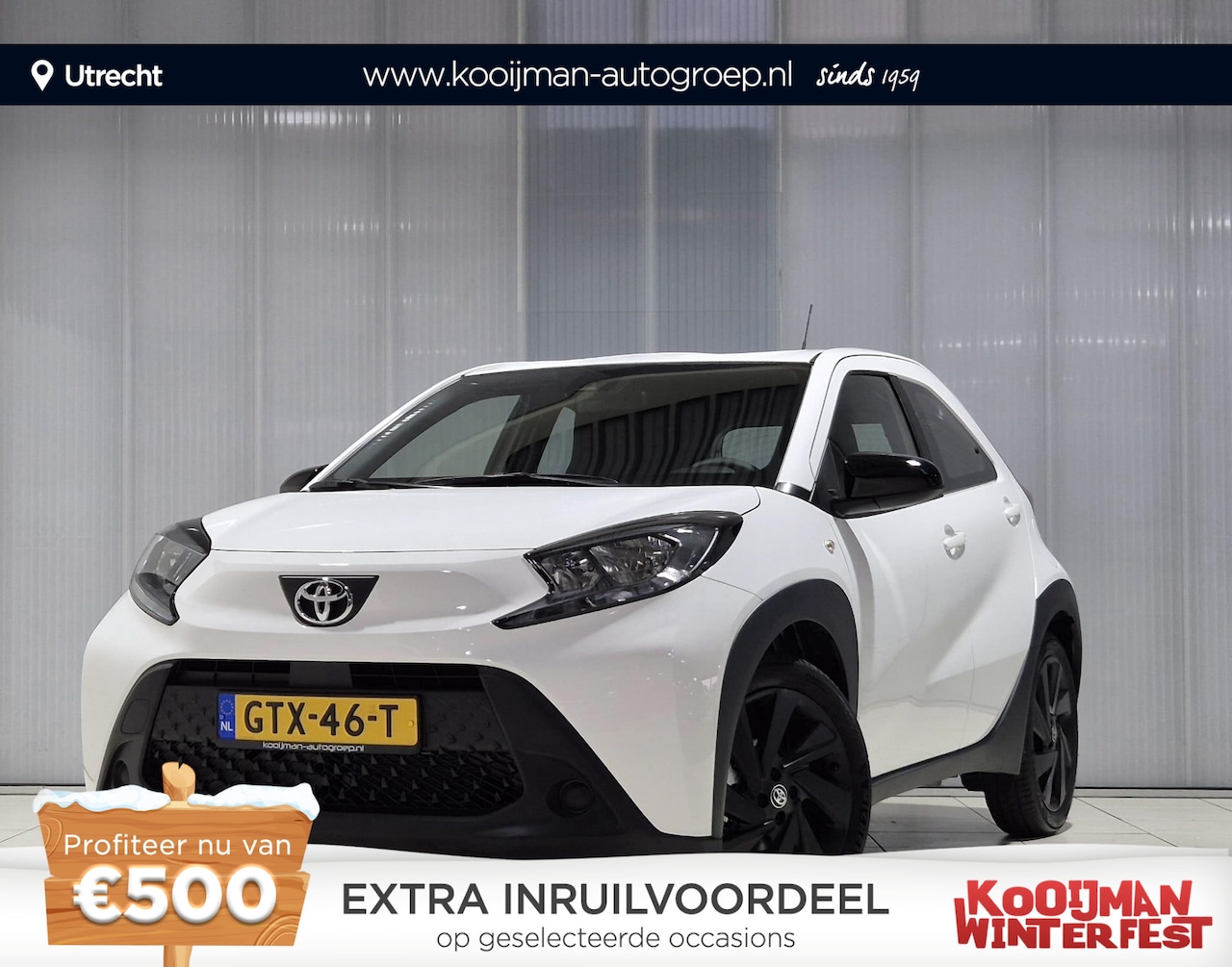 Toyota Aygo X - 1.0 VVT-i MT Play | Lichtmetalen velgen | Apple carplay/anroid auto | - AutoWereld.nl
