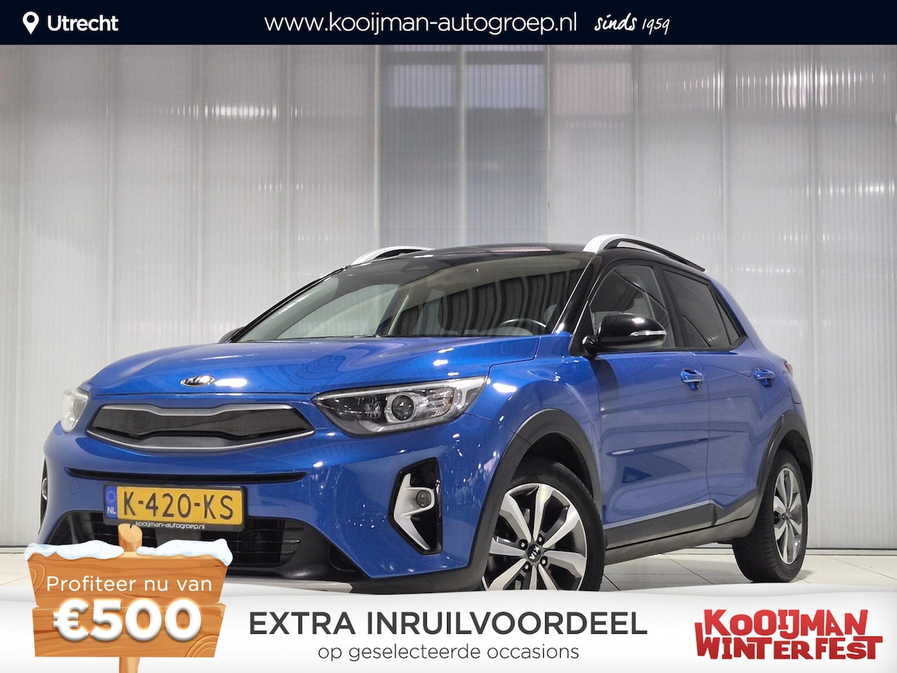 Kia Stonic - 1.0 T-GDi MHEV DynamicPlusLine 1.0 T-GDi MHEV DynamicPlusLine , achteruitrijcamera, Apple Carplay/Android Auto, climate c - AutoWereld.nl
