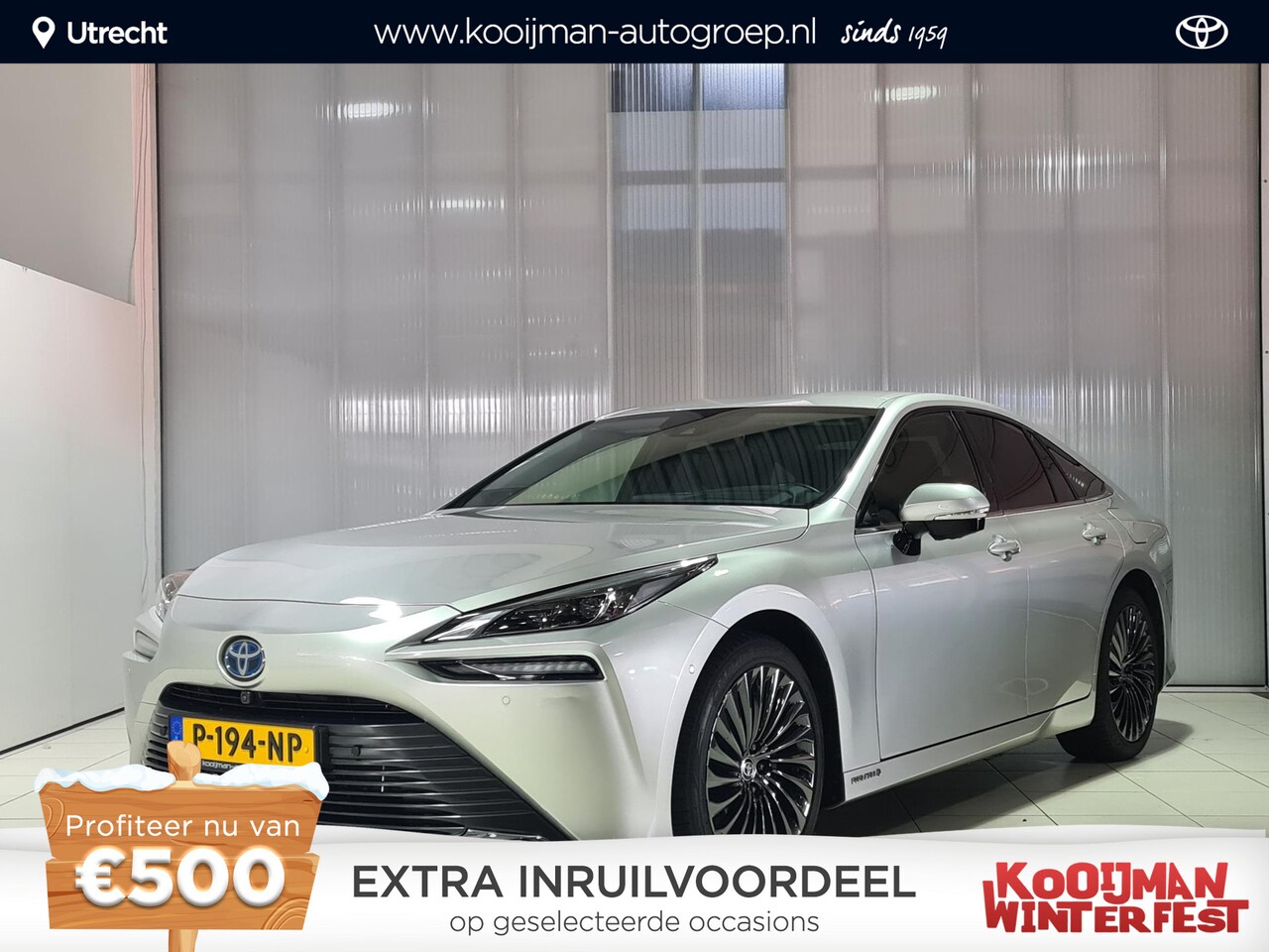 Toyota Mirai - Prestige Waterstof | Leder | Memory seat | 1ste eigenaar | 4.9% Financiering actie | - AutoWereld.nl
