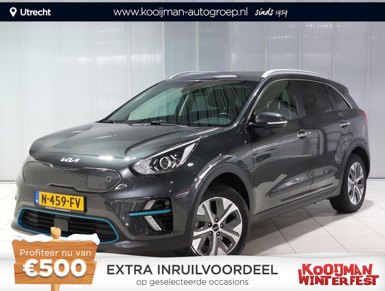 Kia e-Niro - Edition 64kWh Edition 64 kWh , Achteruitrij camera, Apple Carplay/Android Auto, Parkeersensoren, Schakel - AutoWereld.nl