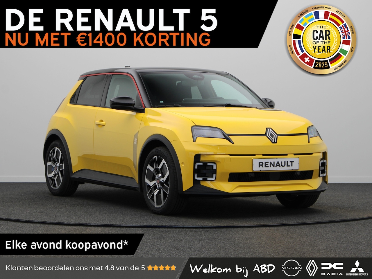 Renault 5 - Techno Comfort range | Achteruitrijcamera | ISOFIX-bevestigingssysteem voor kinderzitjes o - AutoWereld.nl