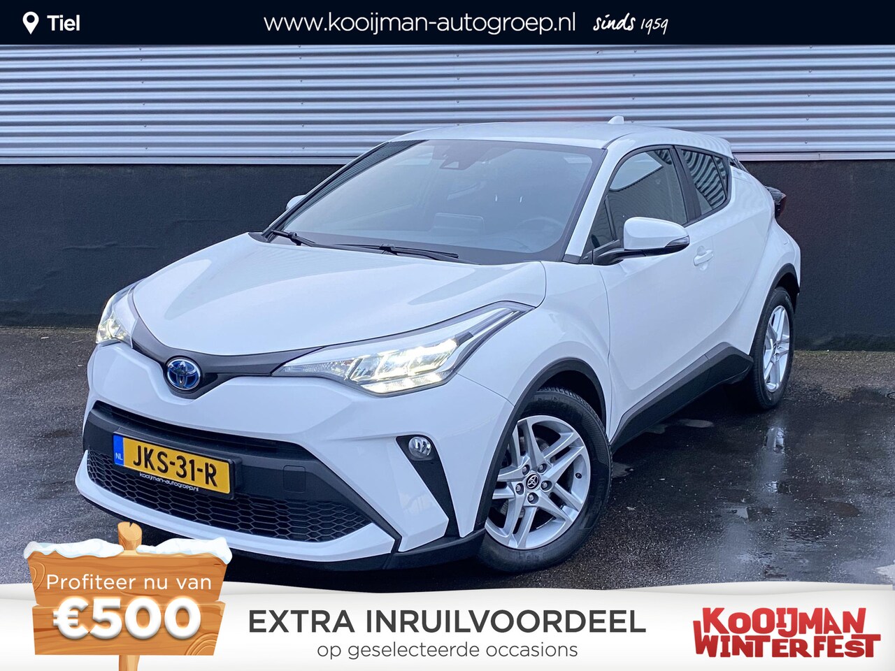 Toyota C-HR - 1.8 Hybrid Active Apple CarPlay/Android Auto Navigatie, achteruitrij camera, keyless, adap - AutoWereld.nl