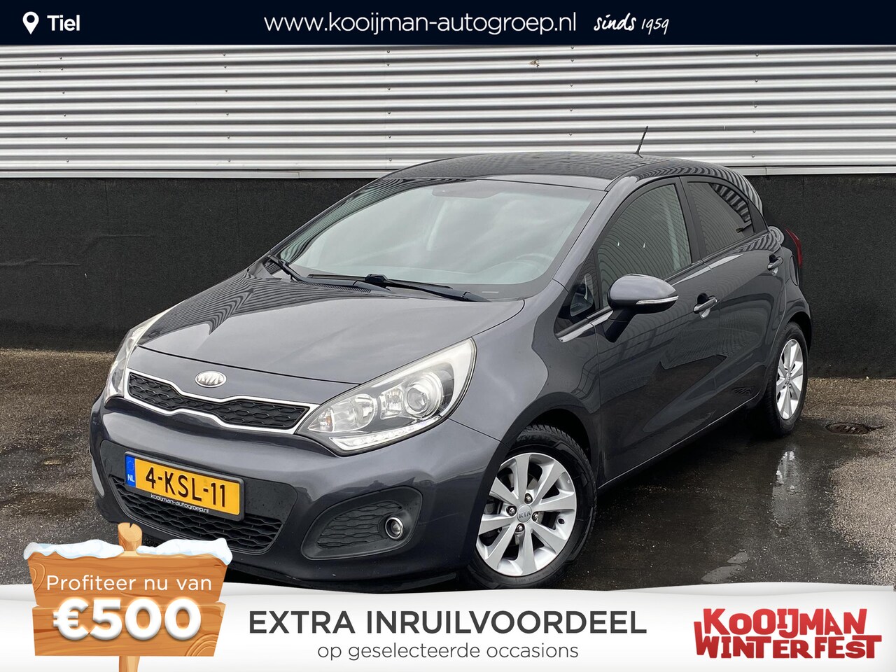 Kia Rio - 1.2 CVVT Super Pack Navigatie, airconditioning, parkeersensoren achter, afneembare trekhaa - AutoWereld.nl