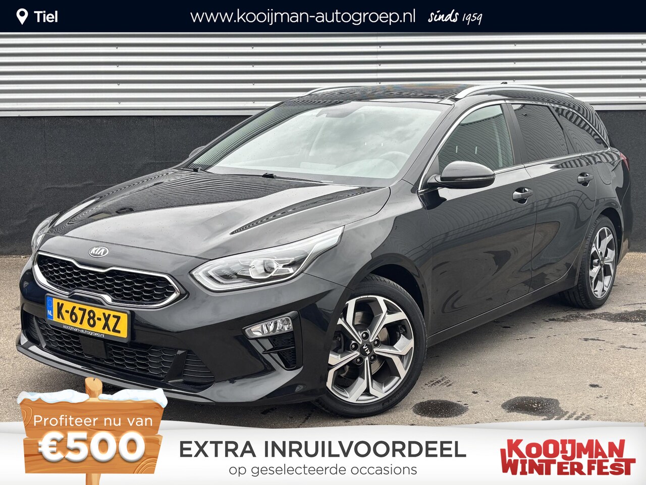 Kia Cee'd Sportswagon - Ceed 1.0 T-GDi GT-PlusLine Schuif/kanteldak, Dodehoekdetectie, Stoelkoeling, Stoelverwarmi - AutoWereld.nl