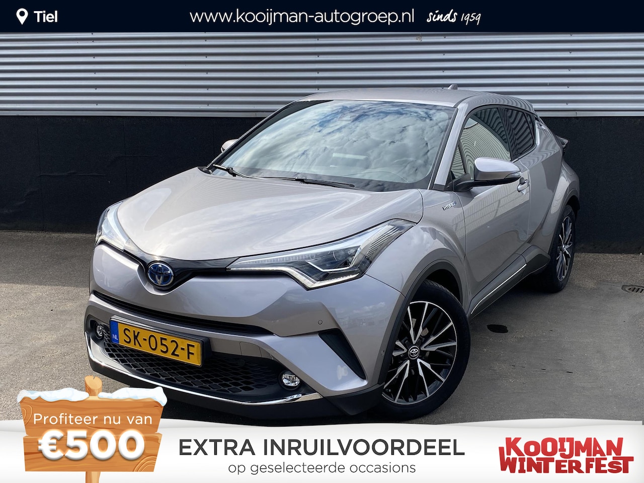 Toyota C-HR - 1.8 Hybrid Executive Nieuw geleverd en dealeronderhouden, 1e eign. Stoel- & Stuurwielverwa - AutoWereld.nl