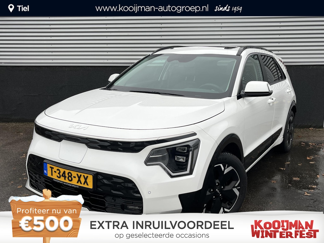 Kia Niro EV - DynamicPlusLine 64.8 kWh Schuif/kanteldak, Navigatie, Dodehoekdetectie, Lederen bekleding, - AutoWereld.nl